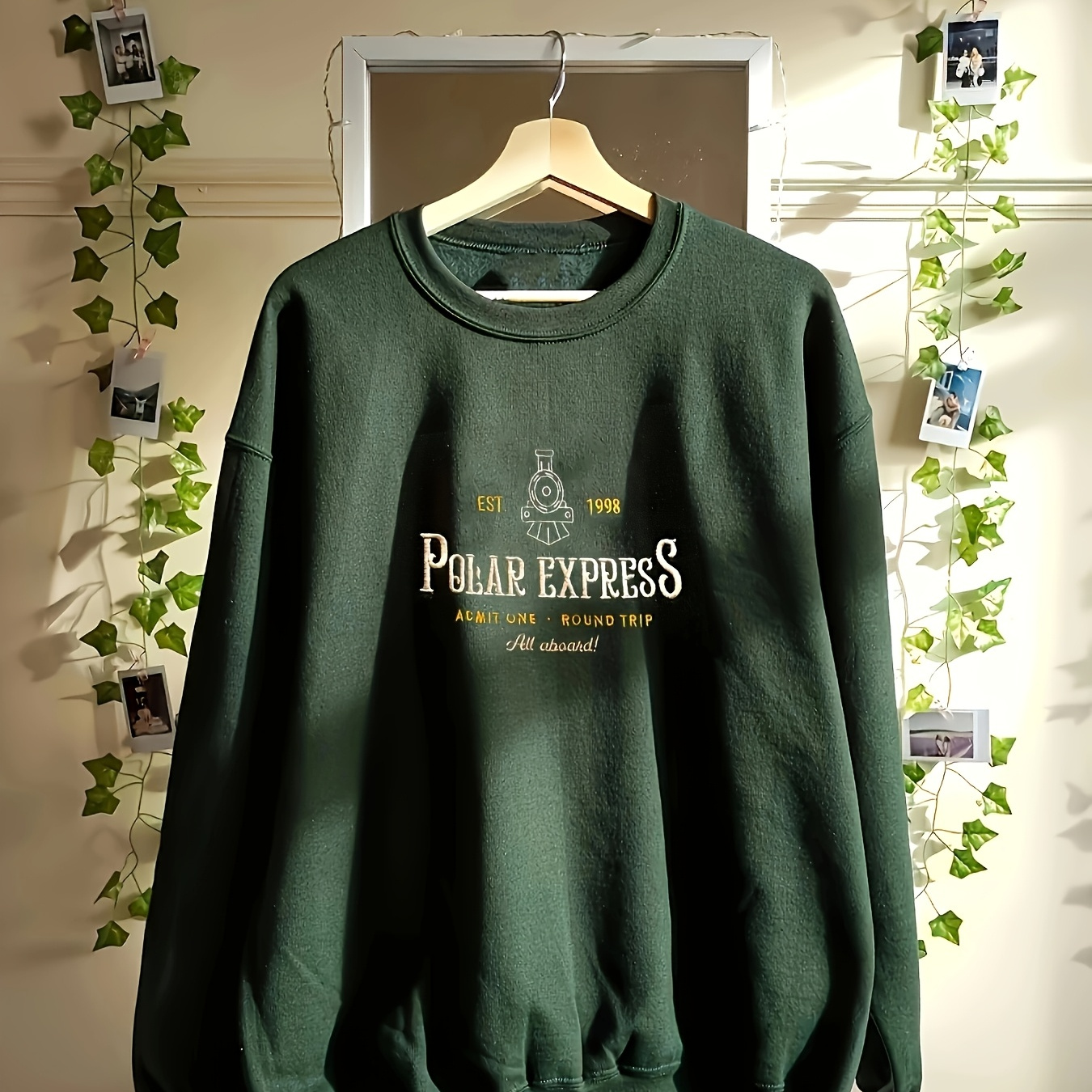 

Sweatshirt, Long Sleeve Sweatshirt For Fall & , Women's Clothing