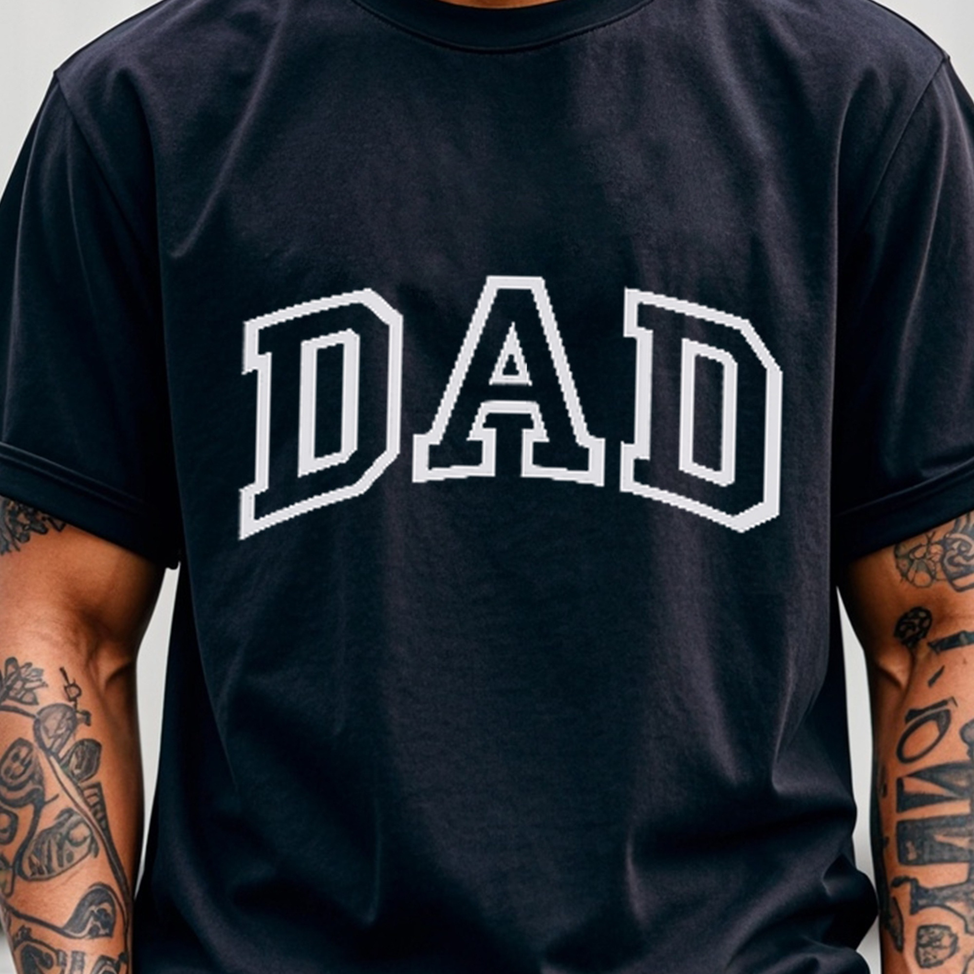 

Gift Hoodie For New Dad, Daddy Shirt, Casual Wear For Men, Wear Outdoors Activities Hot, Hiking, Print T-shirt, Weekend Casual, Men's Clothing For Summer Outdoor, T-shirt For Men Graphic