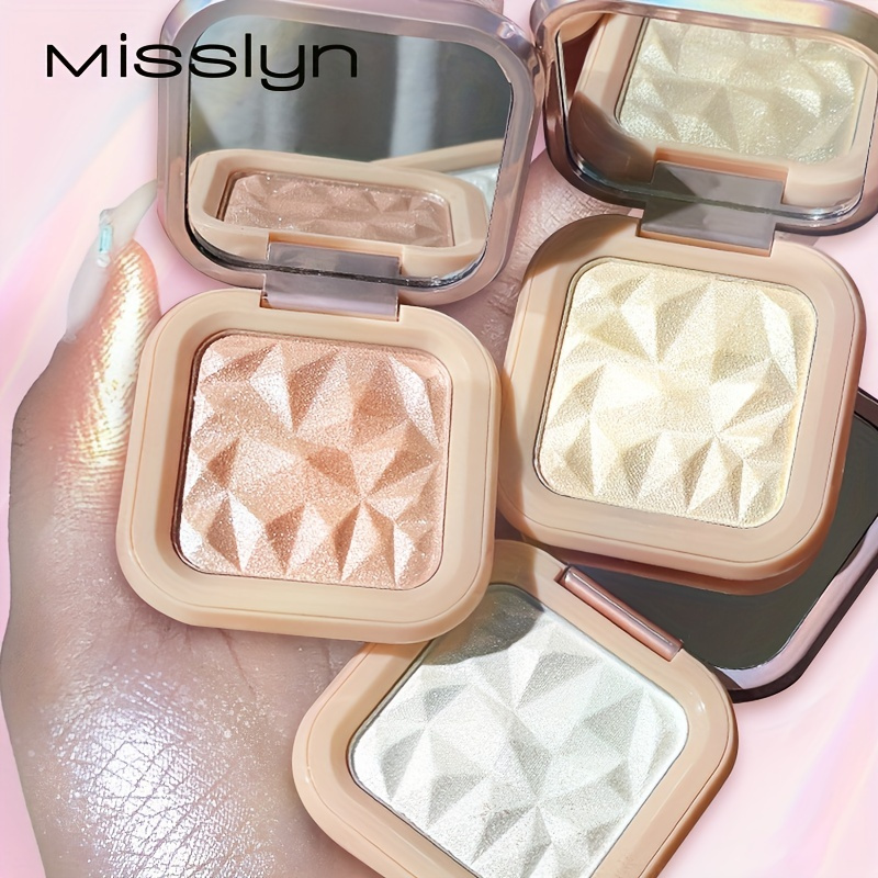 Misslyn Shimmer Glitter Highlight Contour Palette - Temu
