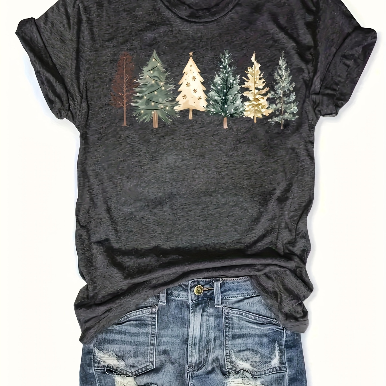 

Plus Size Christmas T-, Top For & Summer, Women's Plus Size Clothing