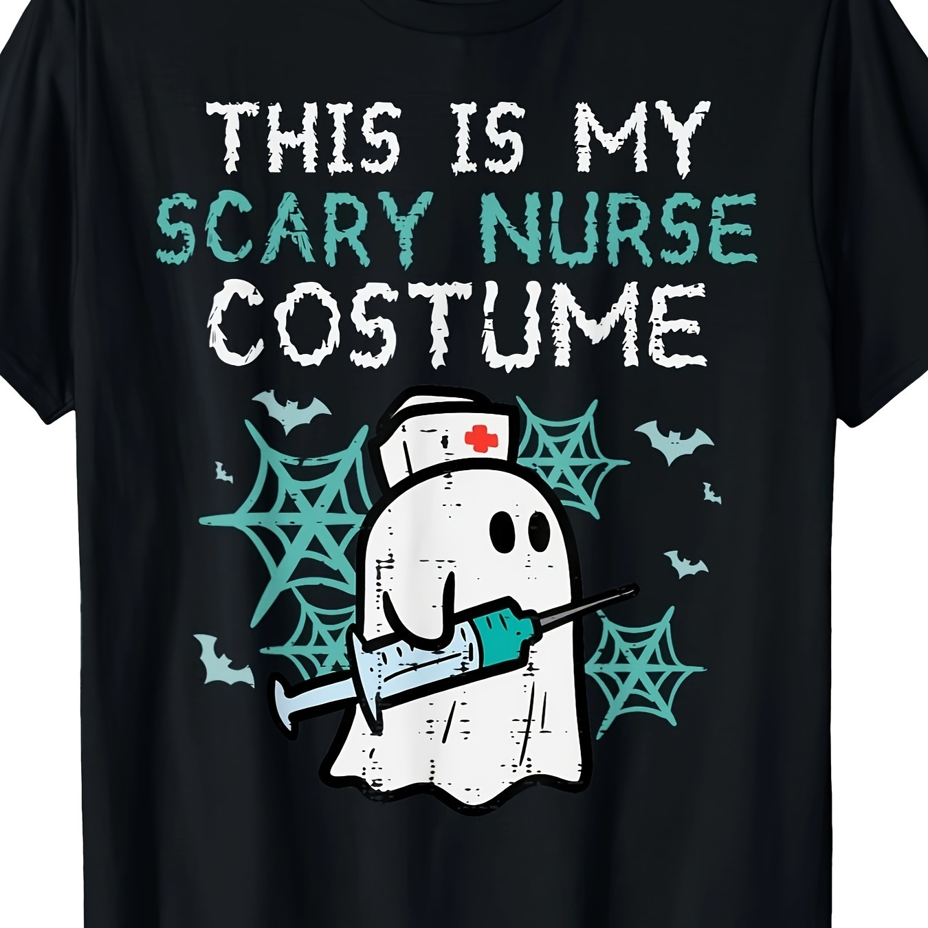 

My Scary Nurse Costume Funny Scrub Top Women T-shirt