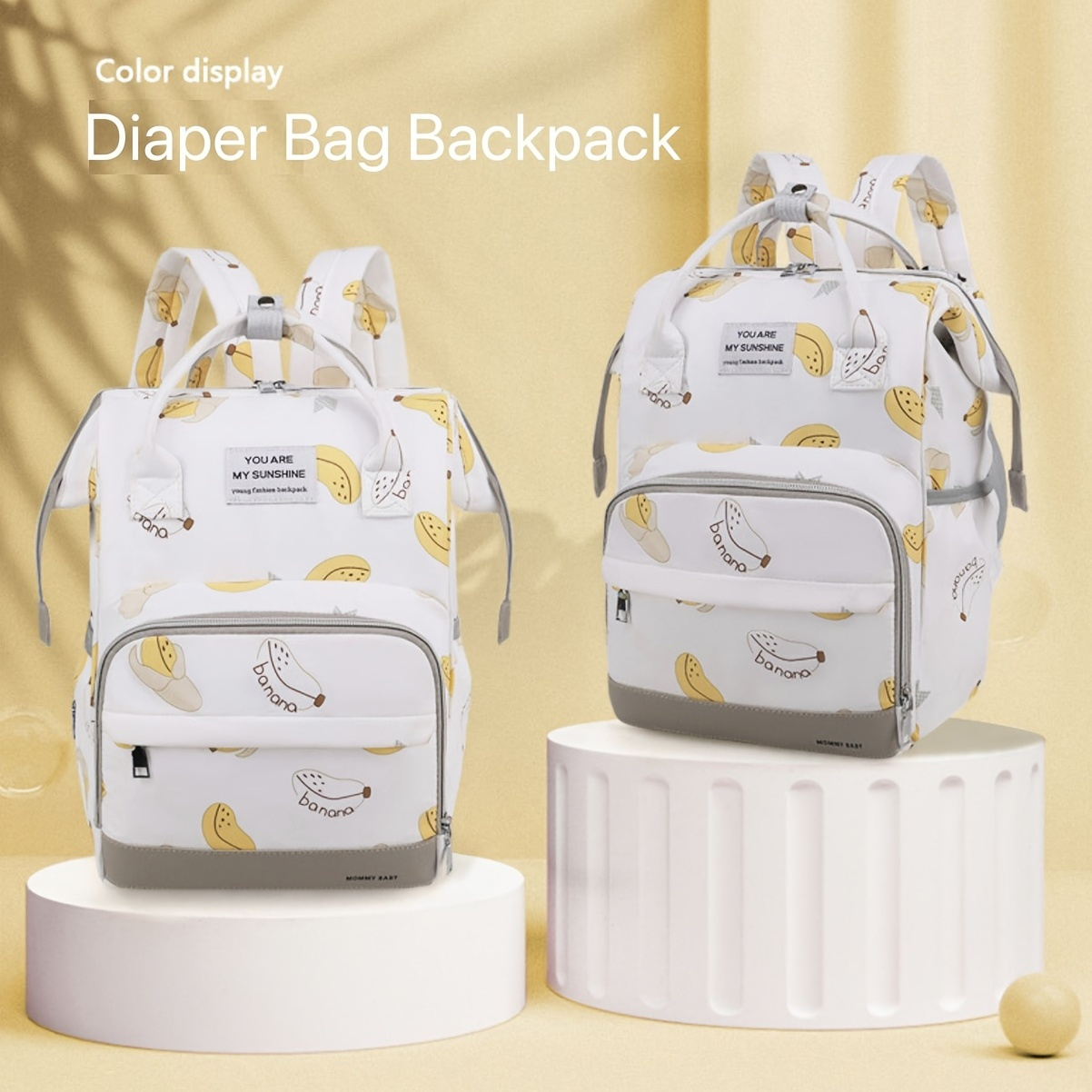 4 Colors Of Portable Diaper Bags: Perfect For Strollers, Shoulder Bags, And  Universal Travel - Perfect For Mommy And Baby! - Temu