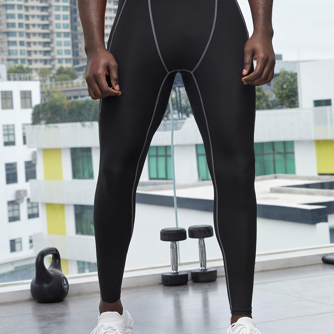 Spandex Men Workout Tights Workout Tights Compression Workout Suit