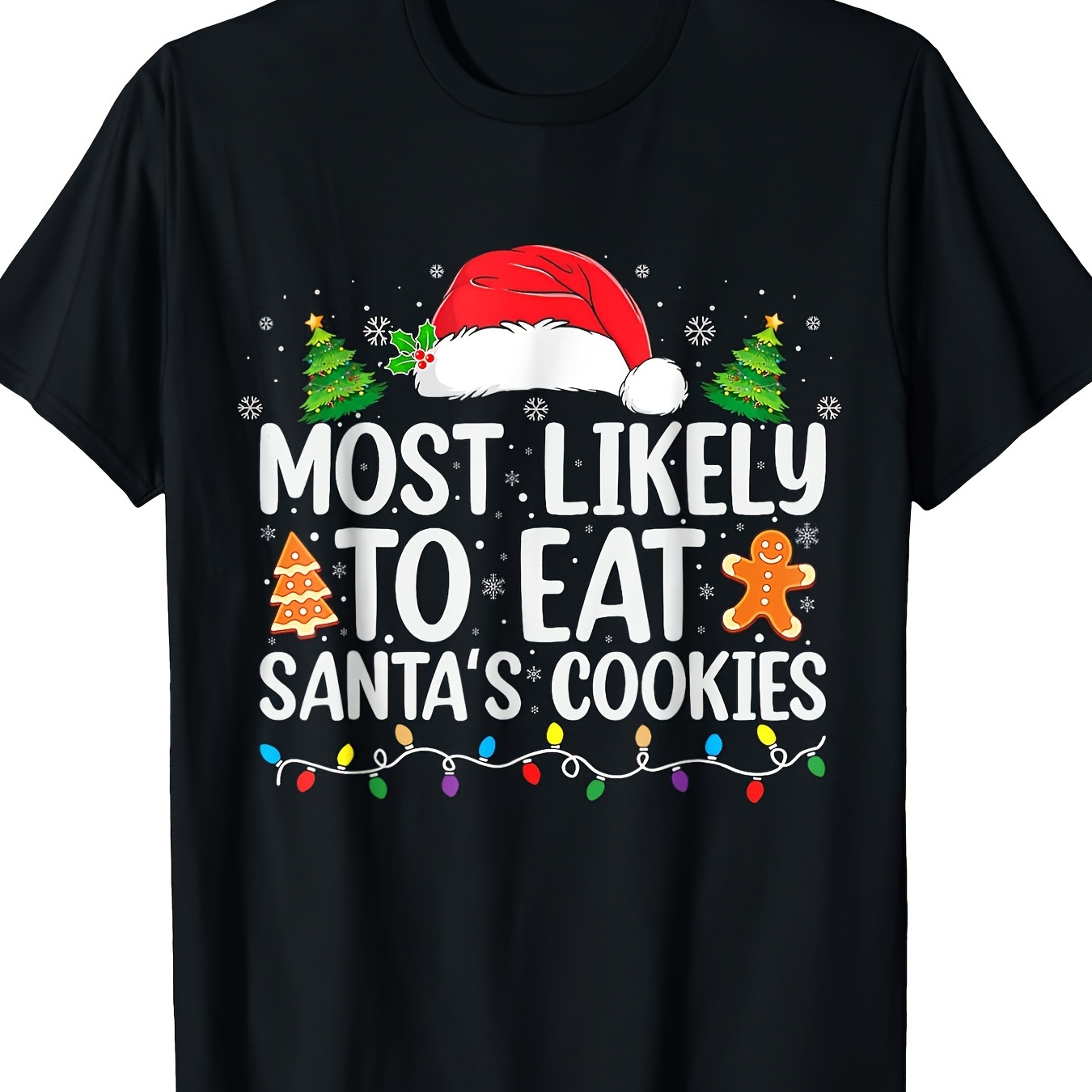 

Most To Eat Cookie Christmas Family Matching T-shirt - 100% Cotton - 220g