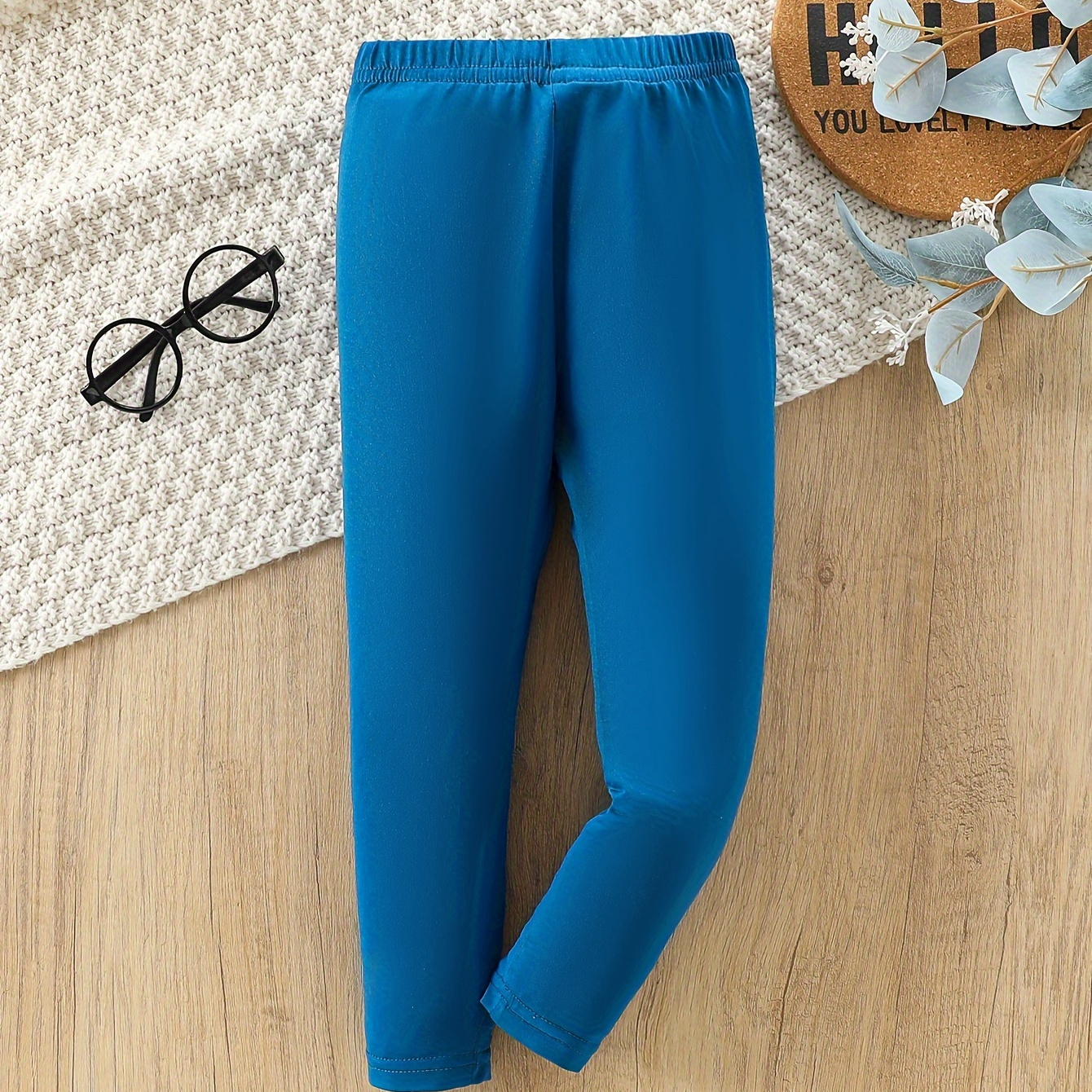 Caldi Leggings Toppe In Cotone 95% Pantaloni Slim Ragazze - Temu Italy