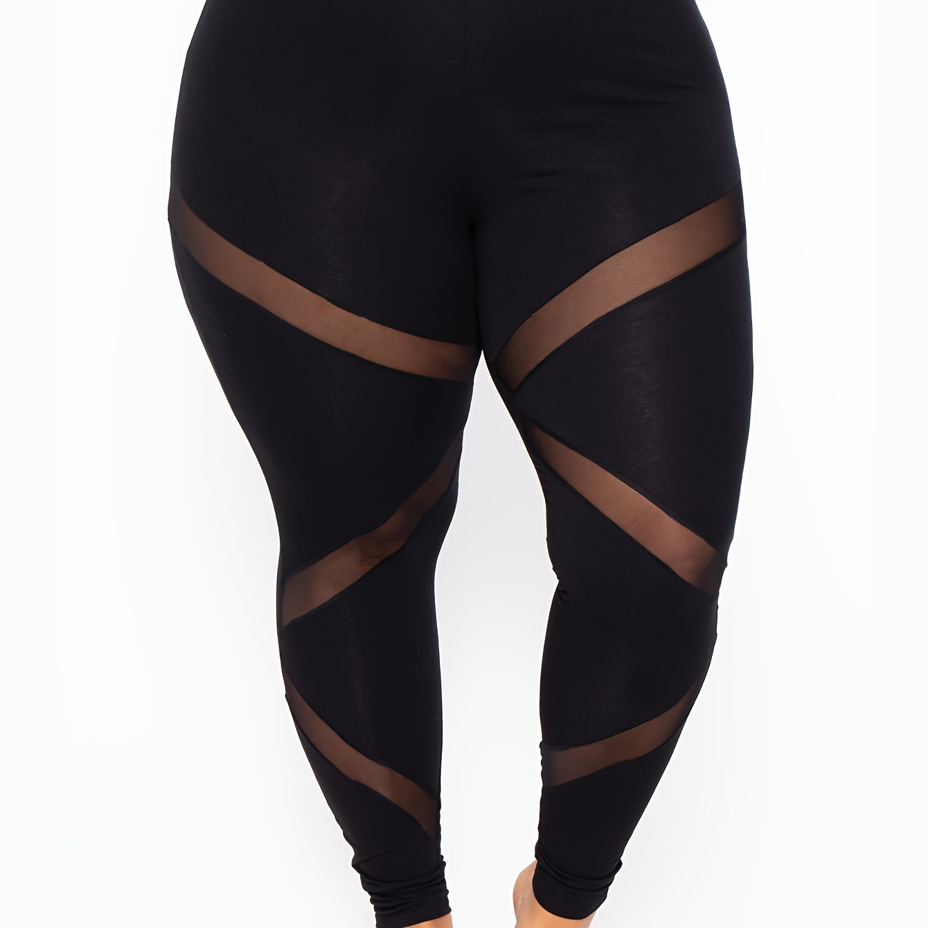 

Leggings with mesh details, comfortable and stretchy, for women of all sizes