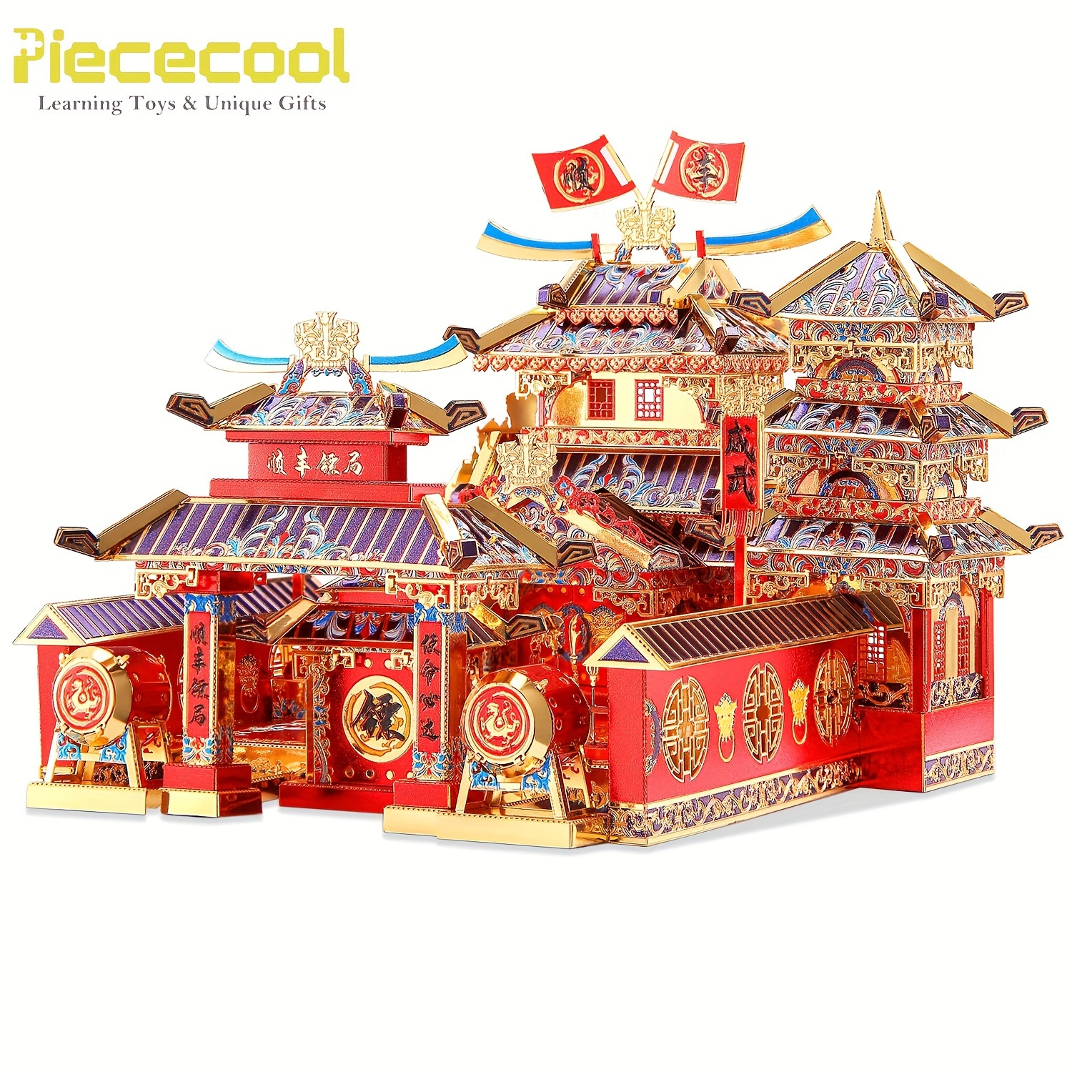 Piececool Puzzle 3d In Metallo Adulti Castello Himeji - Temu Italy