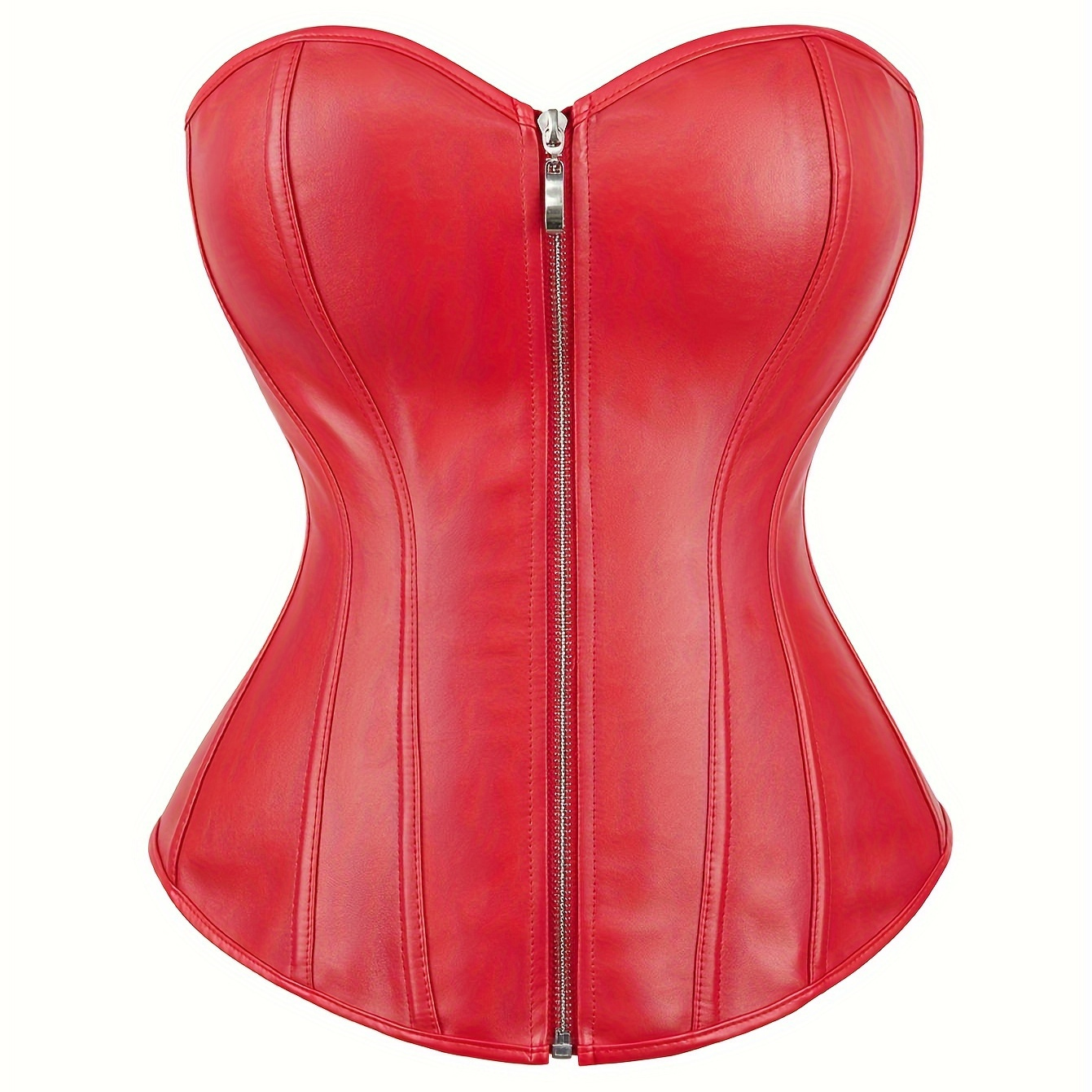 

Sexy Lingerie Manufacturers Wholesale Bodysuit Pu Leather Shapewear Underwear Tummy Control Belted Court Bodysuit