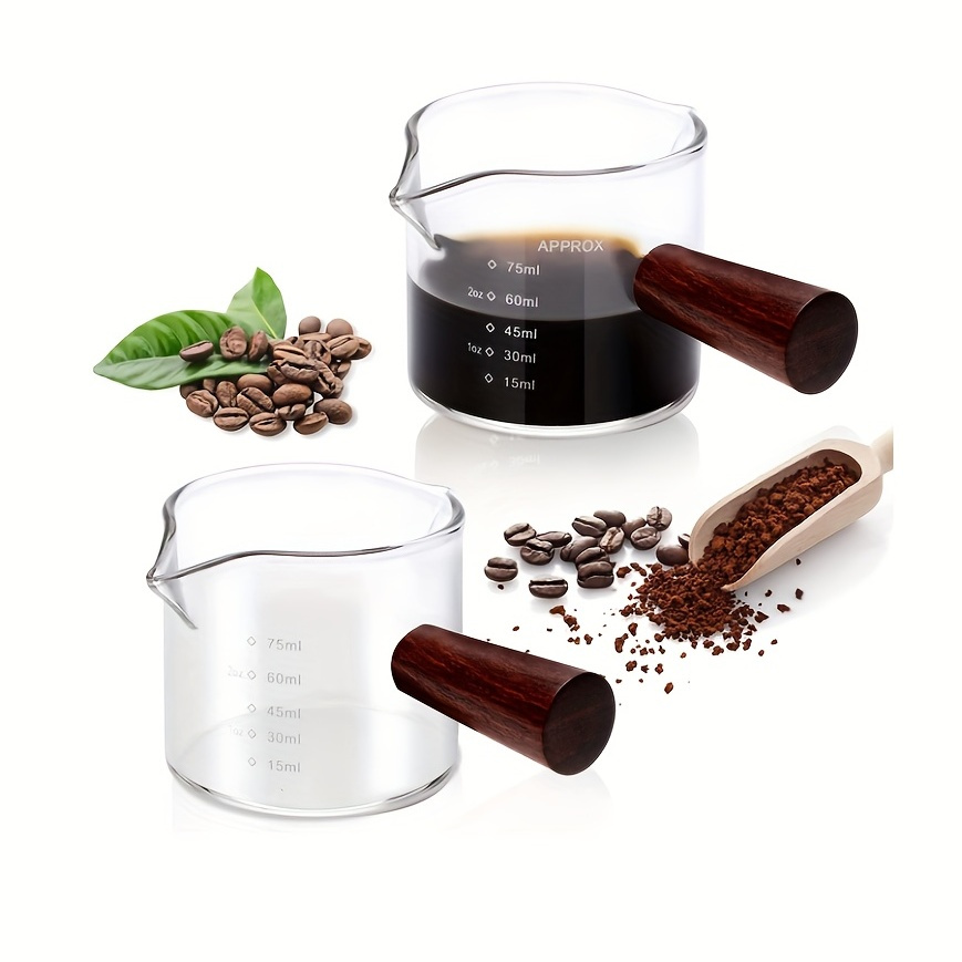 BCnmviku Shot Glass Espresso Shot Glasses Measuring Milk Cup Italian  Heat-resistant Glass Small Milk Cup Espresso Mini Milk Tank - Buy BCnmviku  Shot Glass Espresso Shot Glasses Measuring Milk Cup Italian Heat-resistant