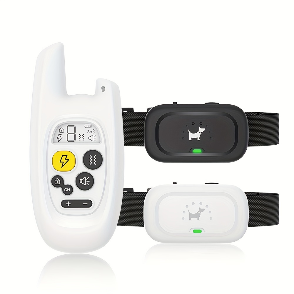 Train Your Dog Easily with this Remote Control Dog Training Collar - Electric Shock & Vibration Included!