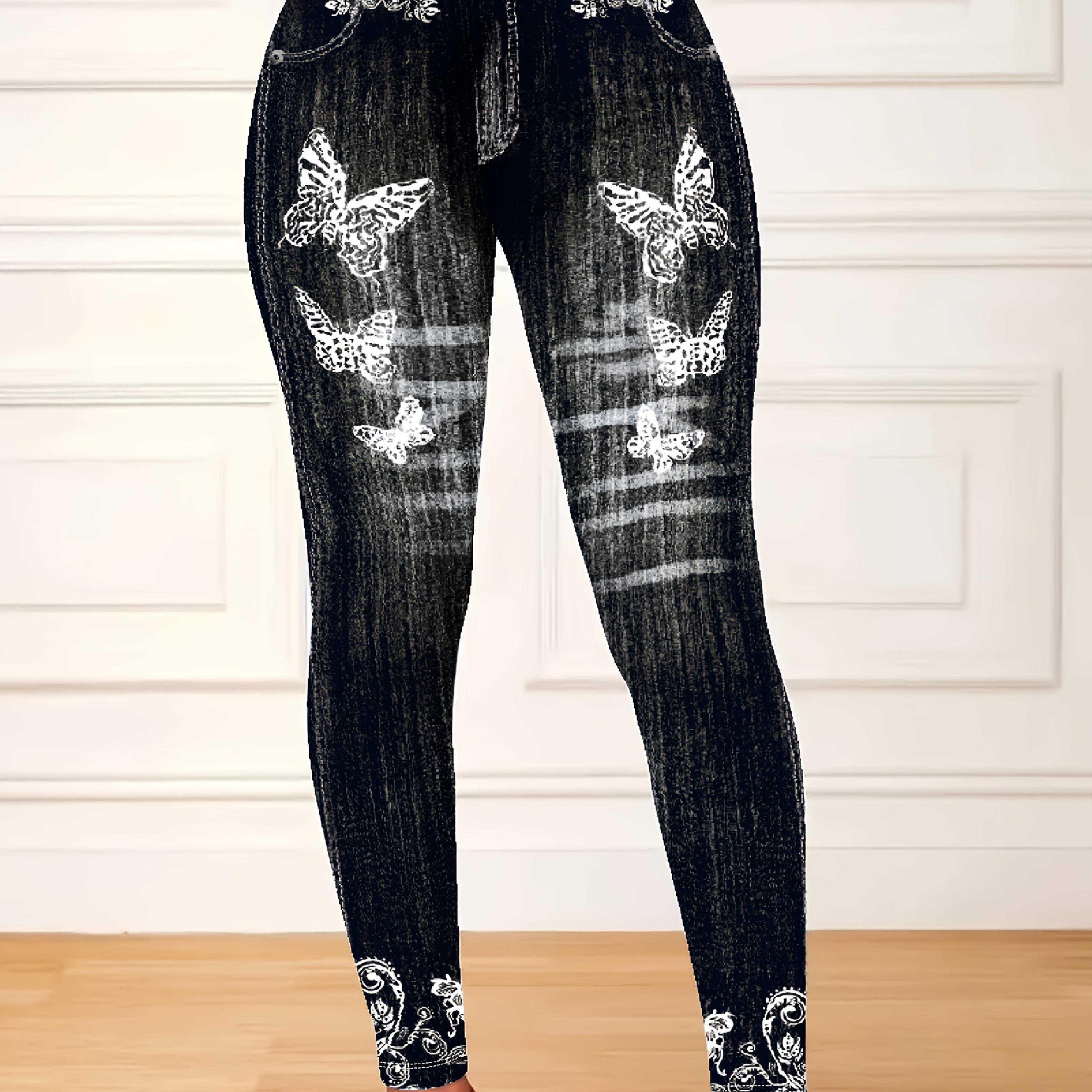Yep Praise Jeans Donna Skinny Con Strass - Foto 8
