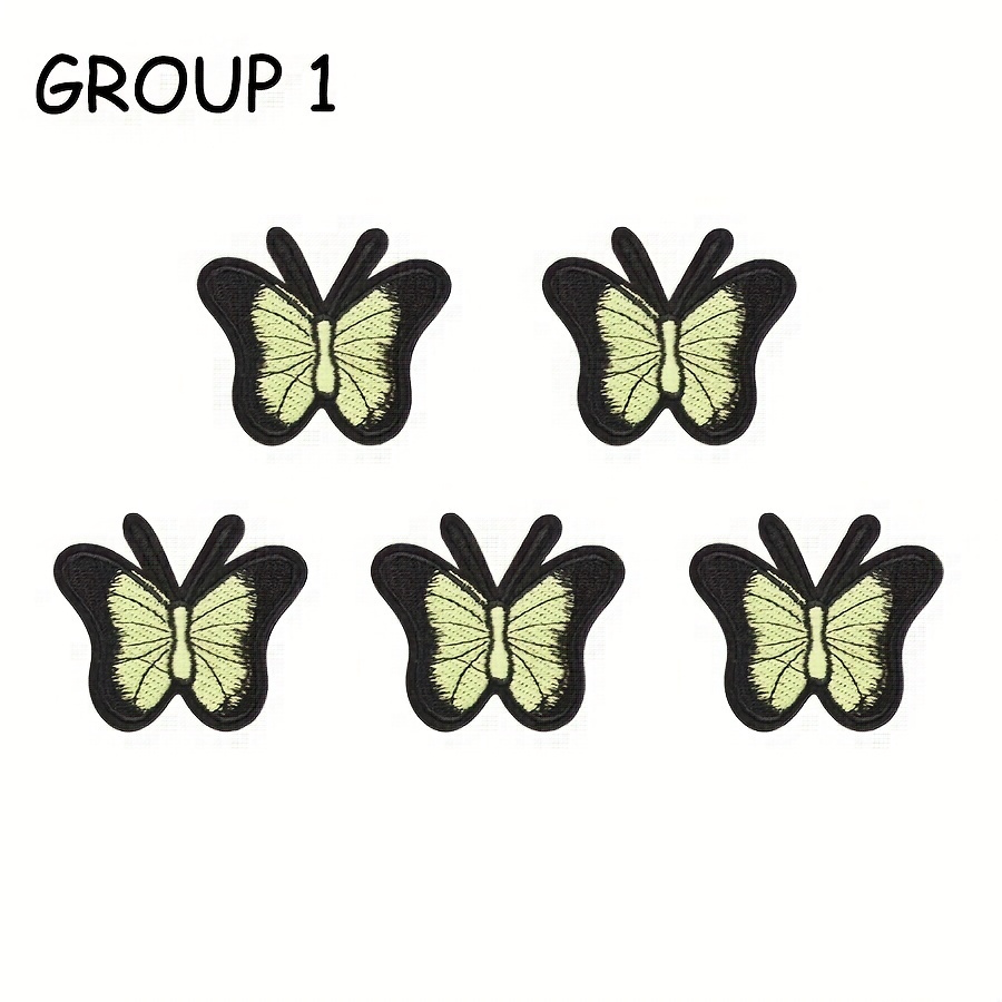 Butterfly Design Patches, Iron-on Patches, Embroidered Applique For Diy  Clothes Decoration - Temu United Arab Emirates