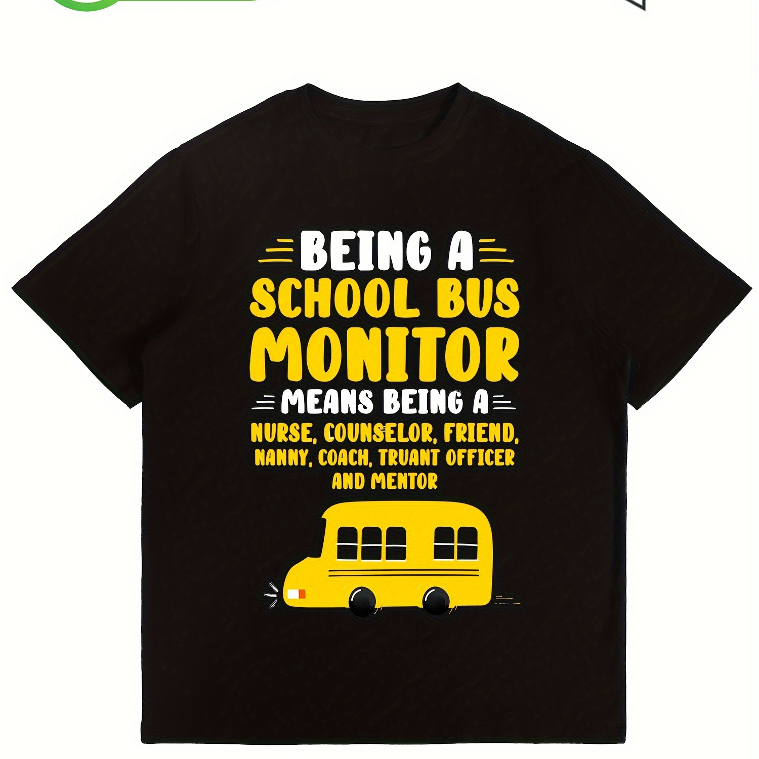 

Bus Monitor Print Men's Cotton 100% Cotton Short Sleeve Crew-neck Print T-shirt