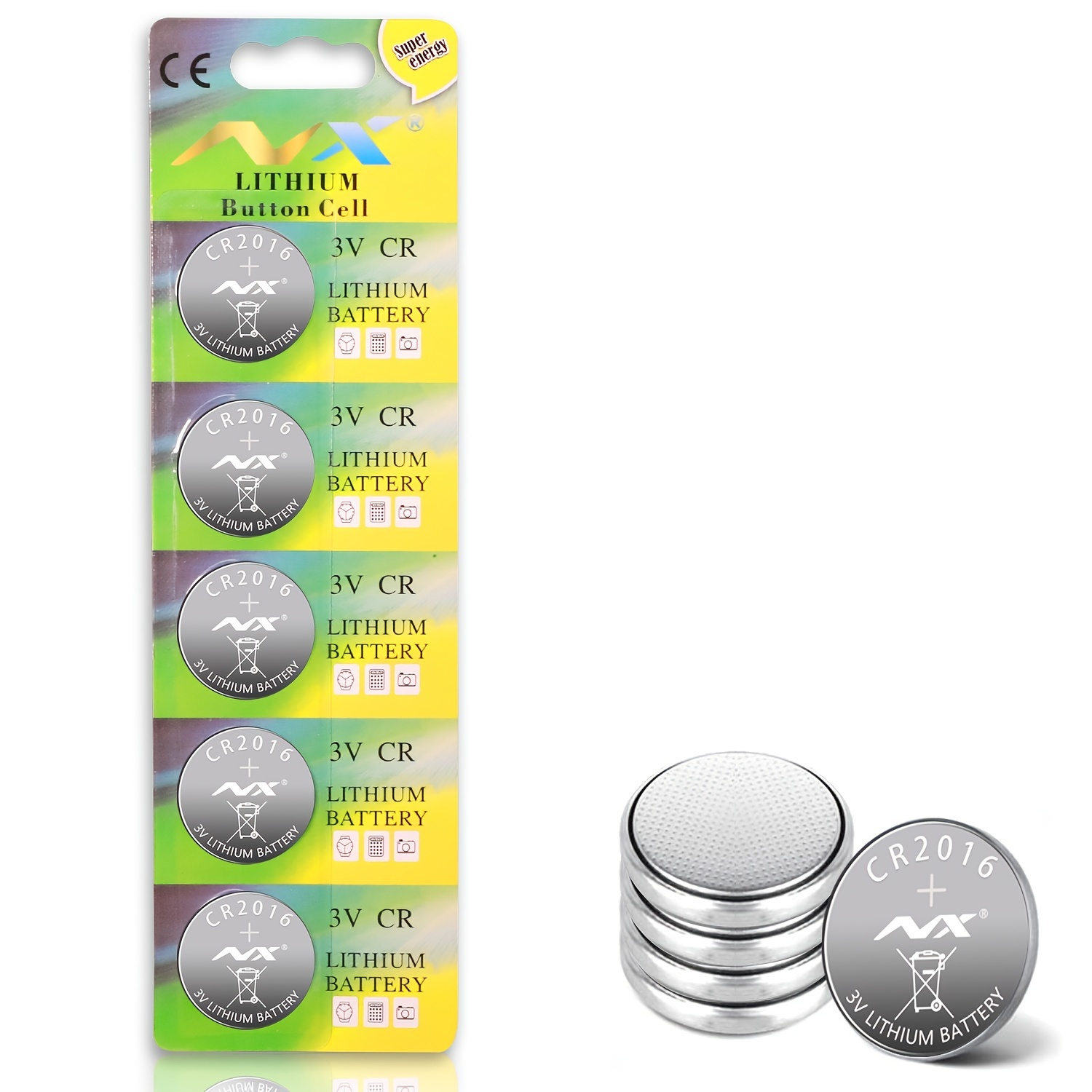 CR2016 3V Button Cell Lithium Battery Price in Pakistan 