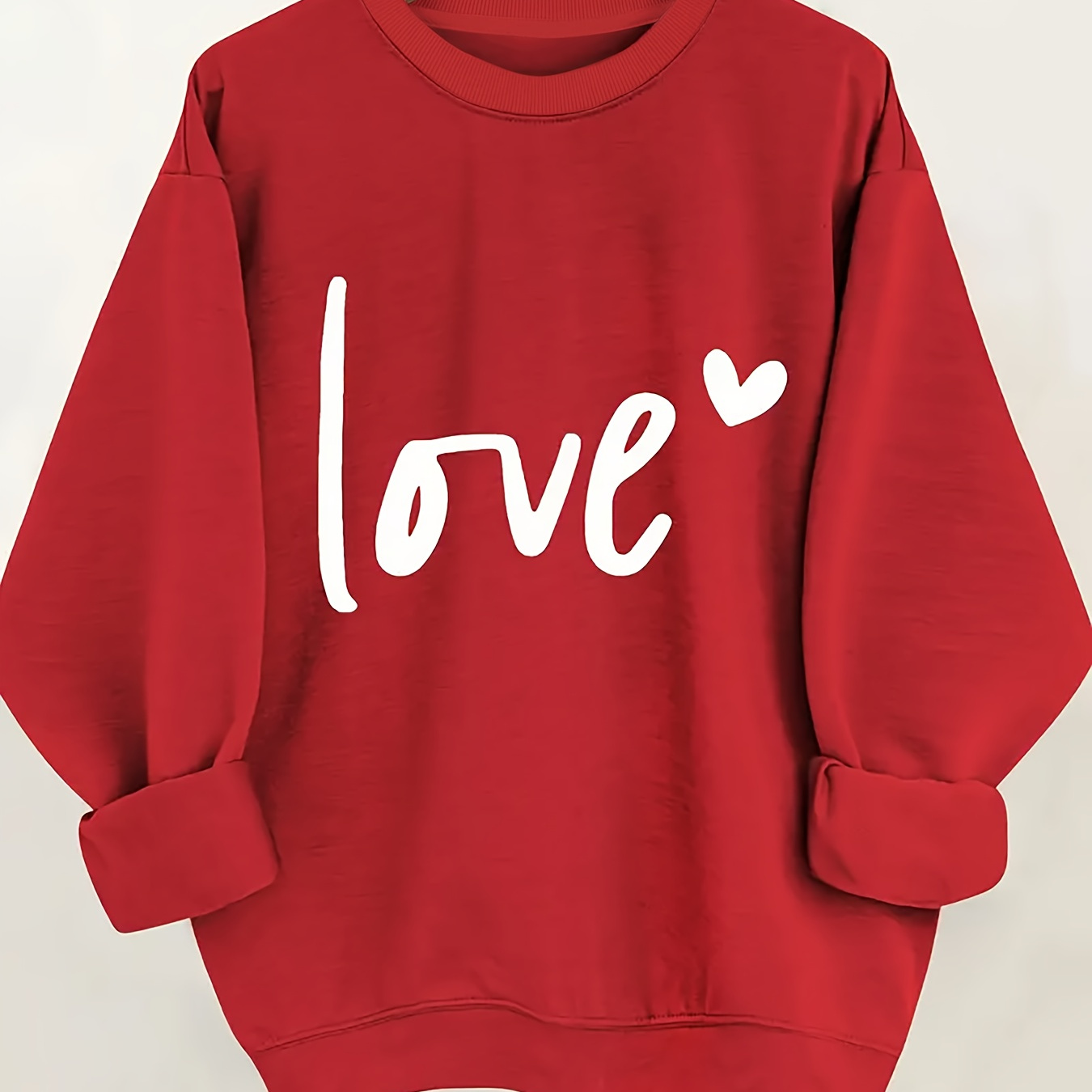 

Fashionable Printed Sports Sweatshirt For Women
