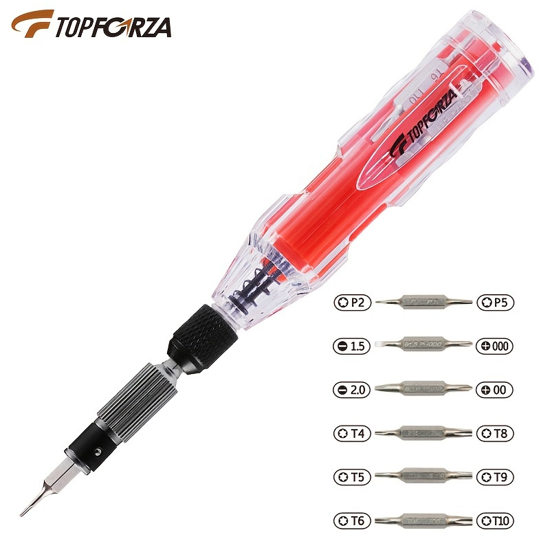 

Screwdriver Set Precision 12 In 1 Pen Type Repair Screwdriver Set Clock Batch Hose Extension Rod For Iphone Mobile Phone Repair