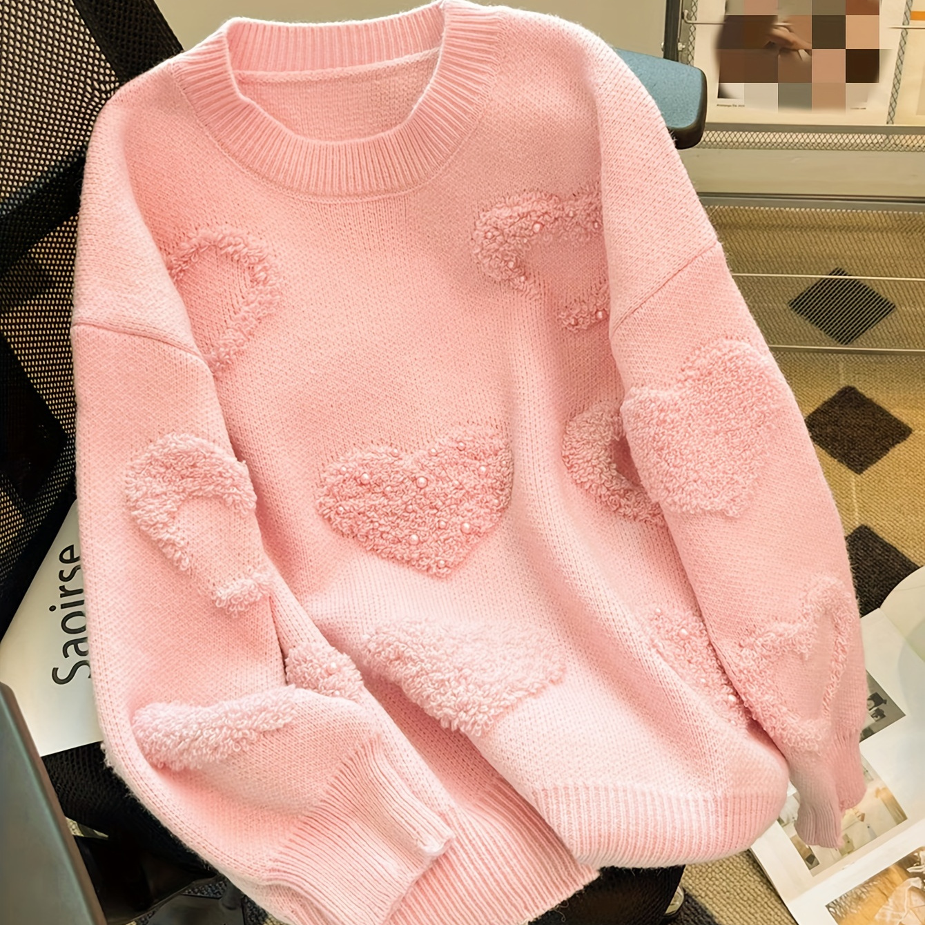

Knitted Sweater 3d , , , All- Pullover