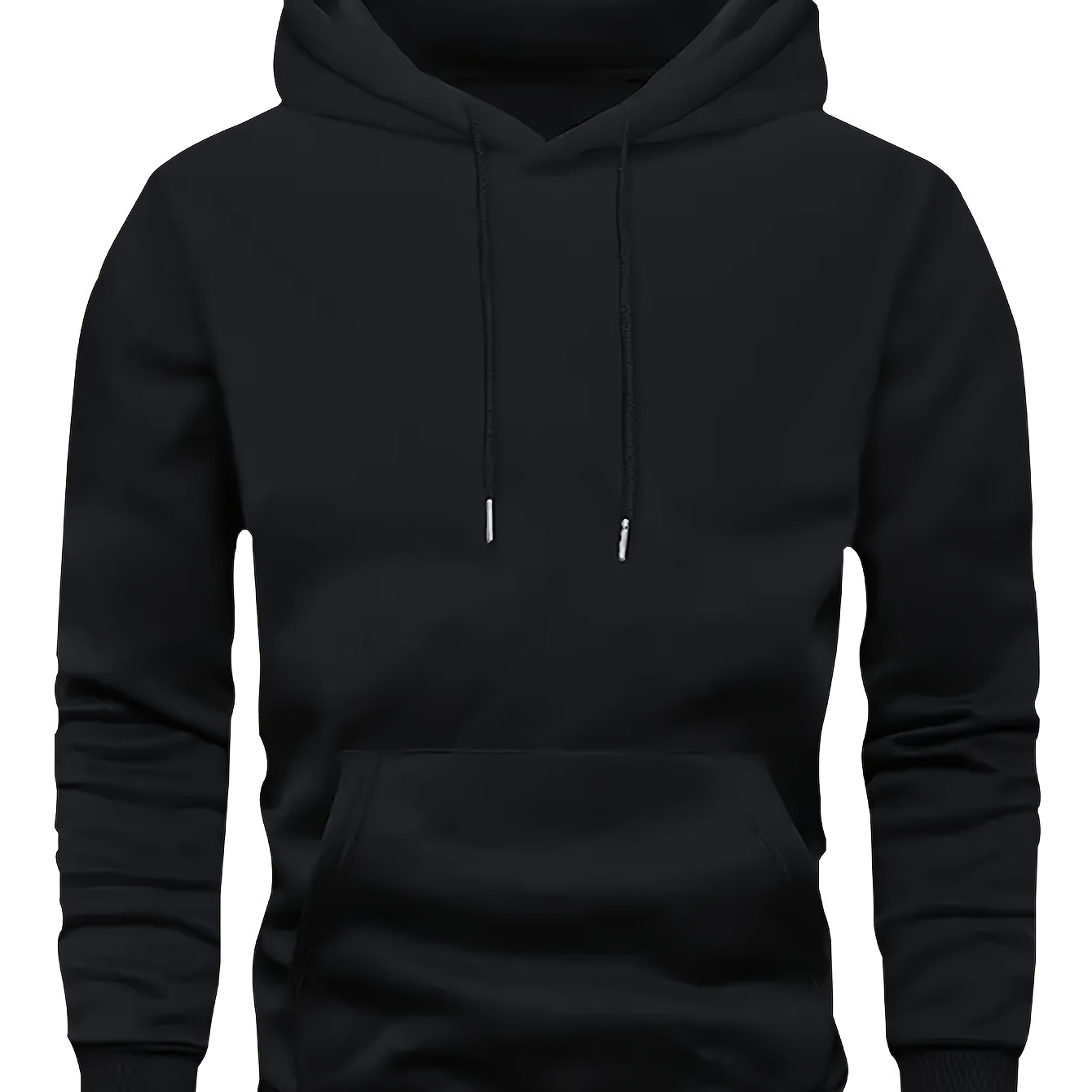 

Men's 1pcs Fashion Hoodies Polyester 100% Casual Hooded Pullover With Pocket - Knit Fabric Geometric Pattern Long Sleeve Regular Fit For Spring/fall