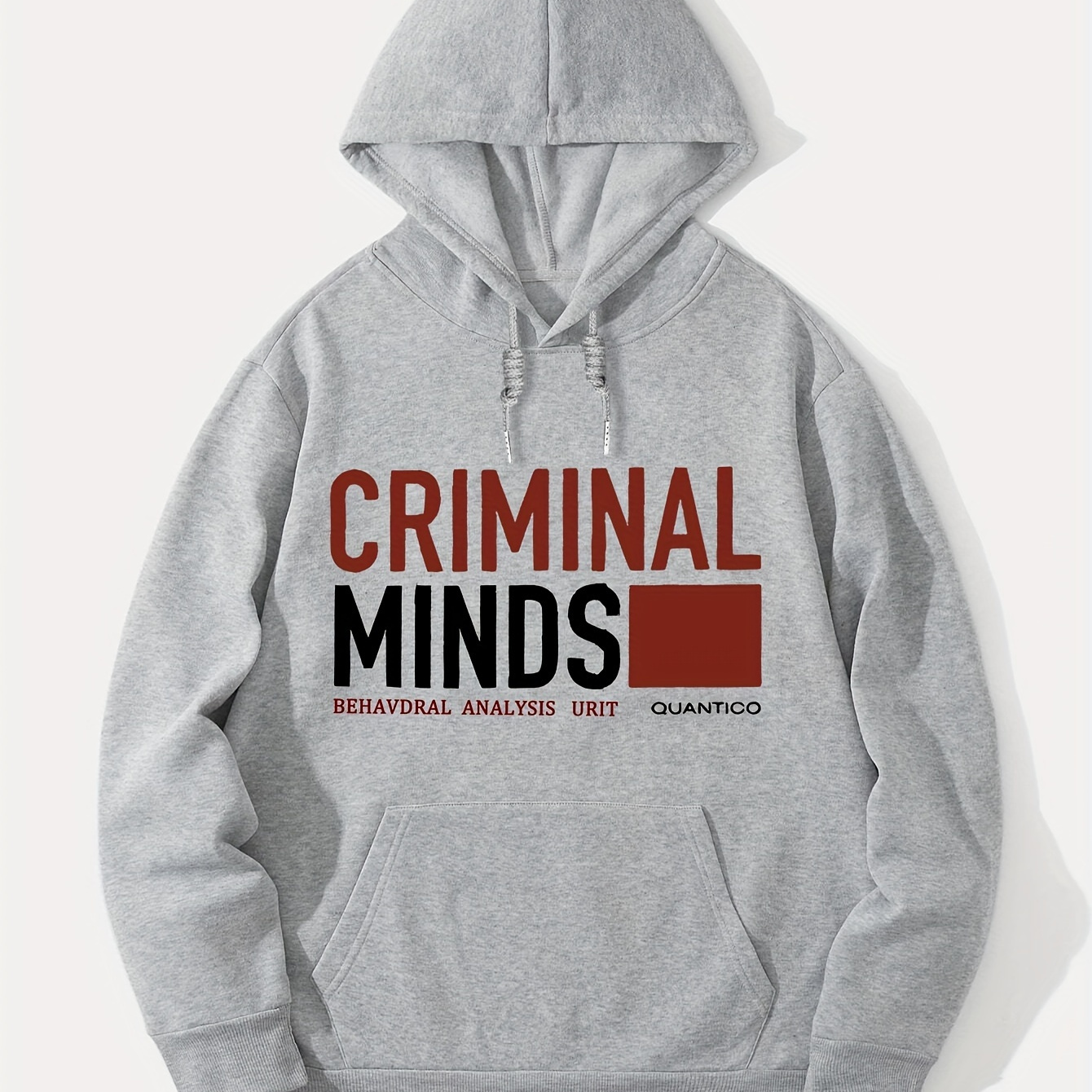 

Men's Casual Hoodie With " " Print, Fashionable Long Sleeve Pullover, Comfortable Stretchy Fabric, Unisex Top, Polyester Knit, Loose Fit, Cartoon Graphic Design