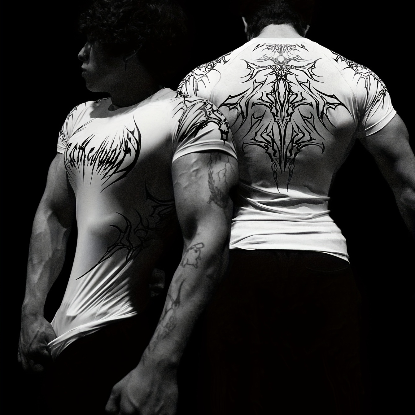 men's breathedivinity compression short sleeve t shirt high