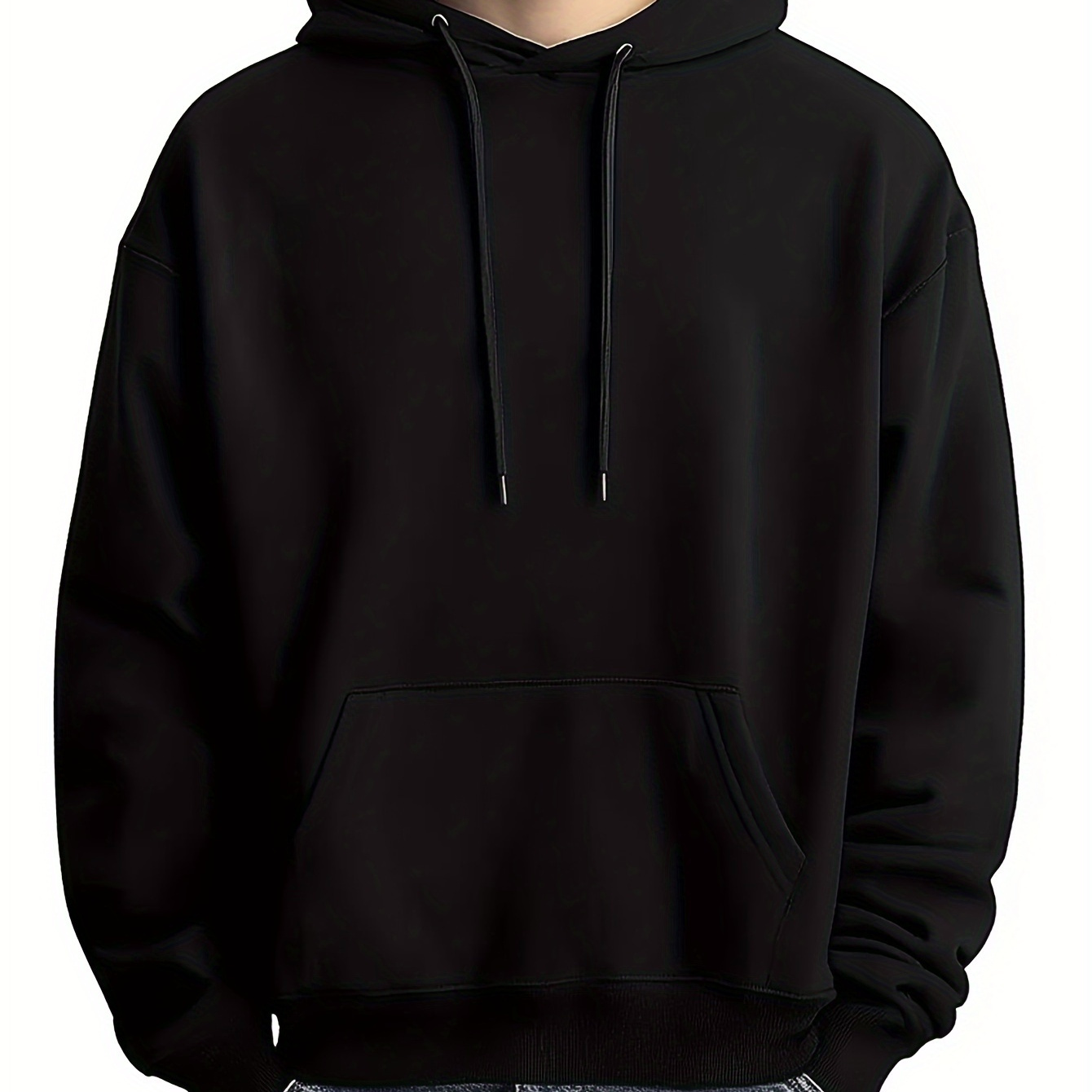 

Mens Solid Color Hoodie - Comfy & Stylish Pullover With Hood And Kangaroo Pocketperfect For Spring, Fall, And Gifting - Cozy Unisex Design For Wear