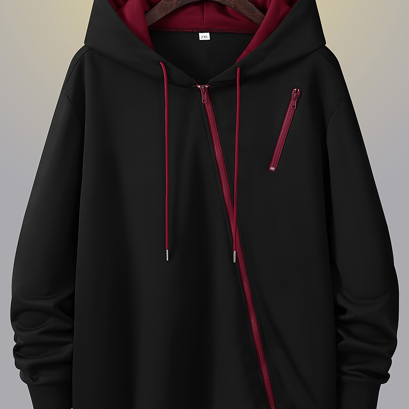 

Plus Size For Men - 100% Polyester Slight , , Hooded , Regular Fit For /