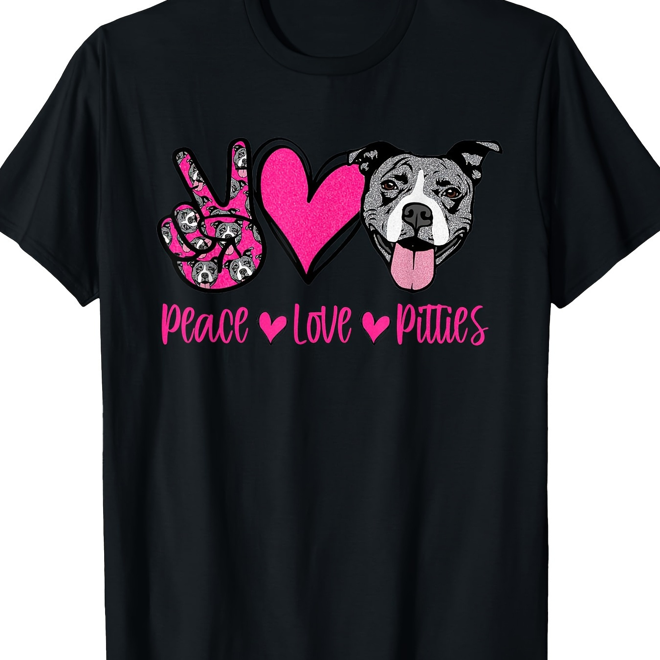 

Pit Dog Mom Ladies 220g 100% T-