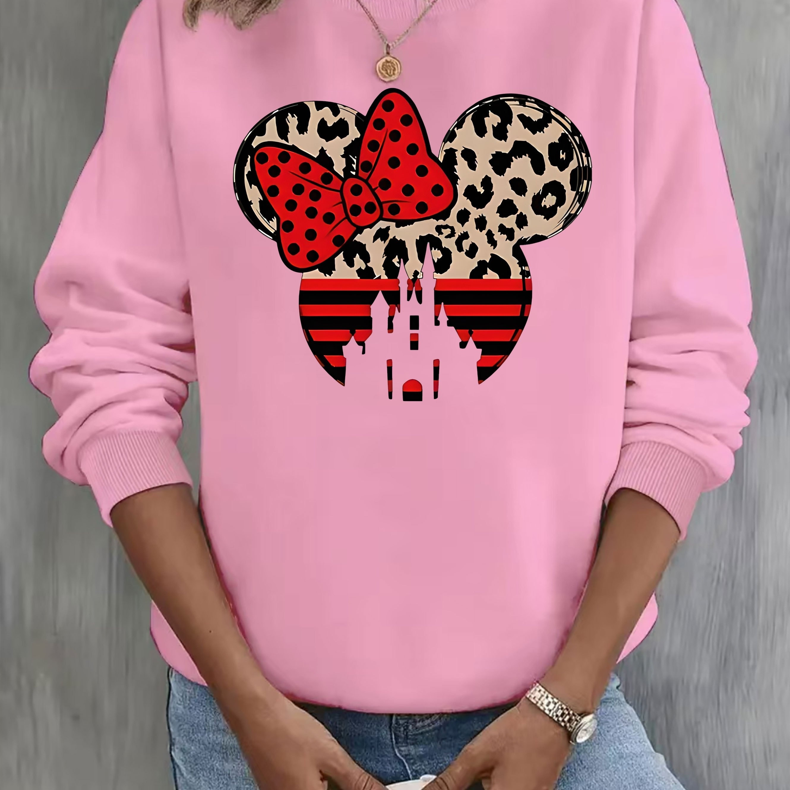 

Plus Size Sweatshirt For - , Washable, Pullover For Fall &