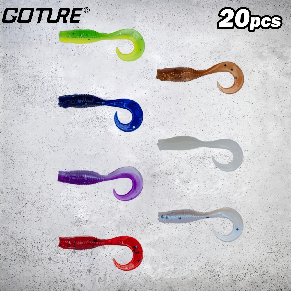 Goture Soft Fishing Lure Paddle Tail Swim Baits For Bass - Temu France
