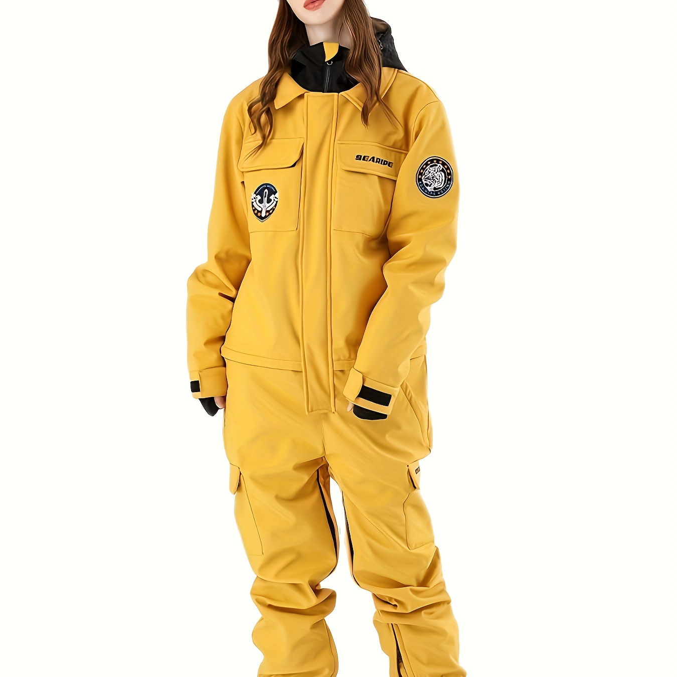 Waterproof And Windproof Breathable Snowboard Snowsuits, Outdoor Ski Suit, Women's Outdoor Clothing