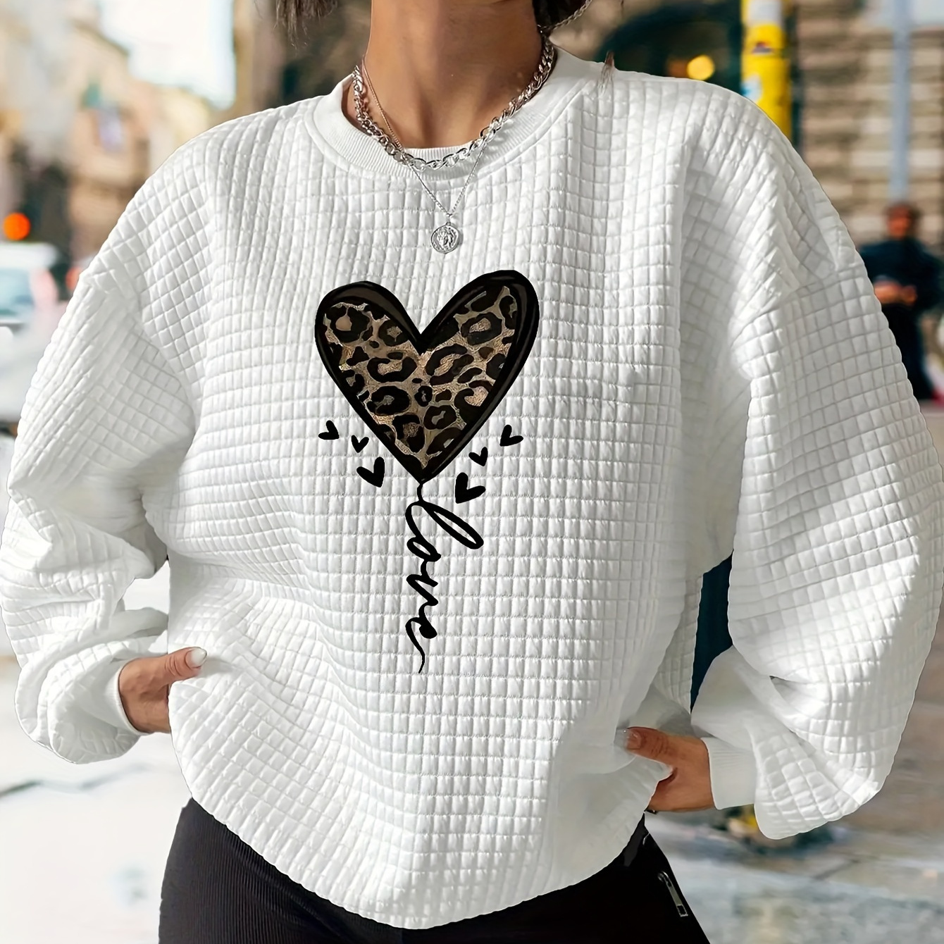 

Sweatshirt For - Long Pullover, For Fall &