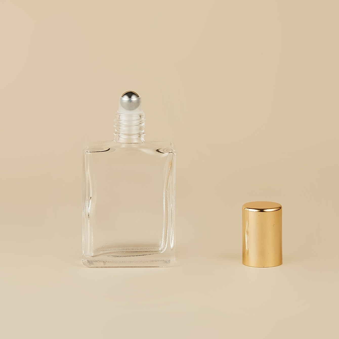 FANCY 100ml Perfume Bottle Square Grids Portable Clear Travel Refillable  Perfume Glass Empty Bottle