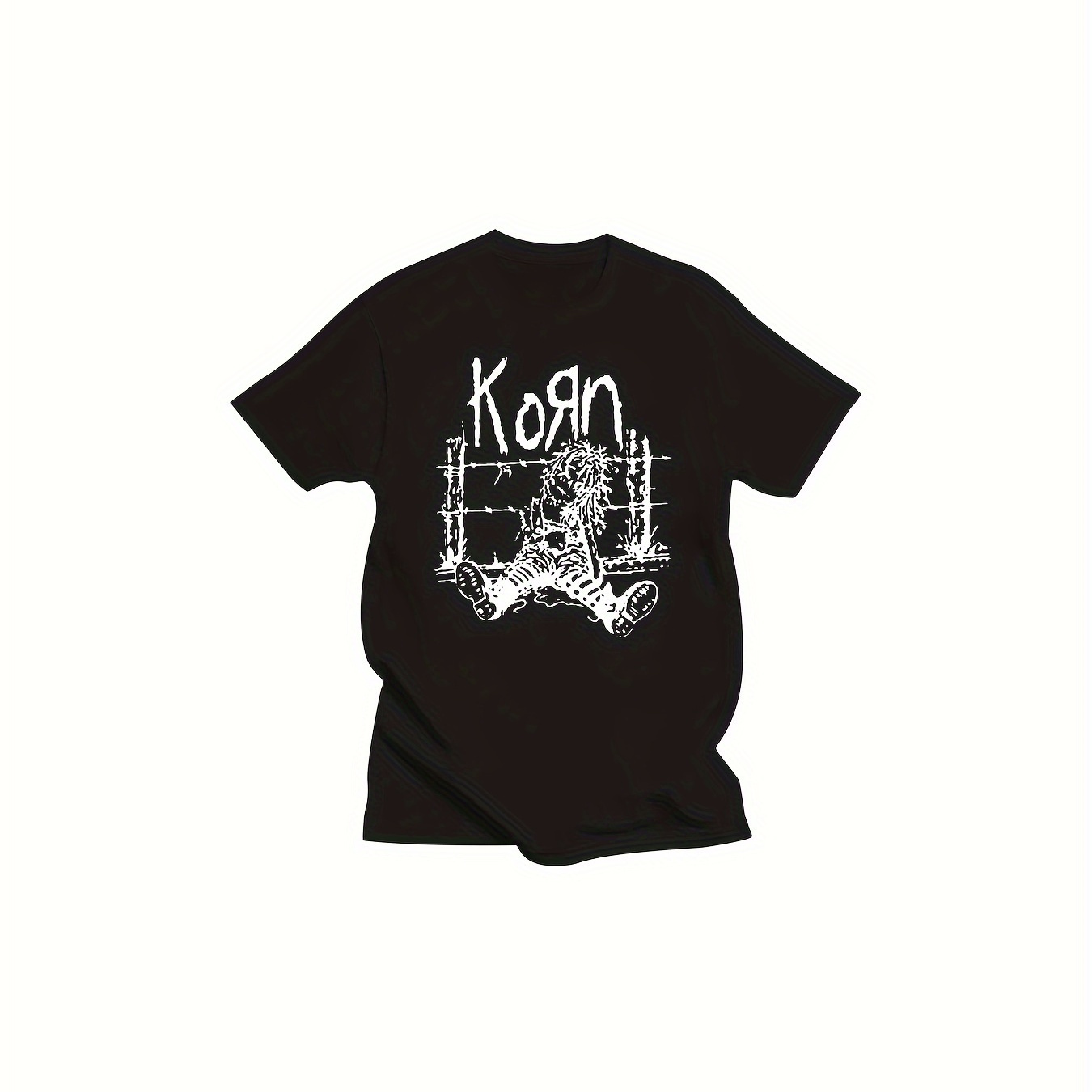 

2024 Funny Summer Tops Vintage Korn 1994 Rag Doll Neidermeyers Tshirt Oversized Graphic T Shirts Clothing Harajuku Tees Hot Sale 220g