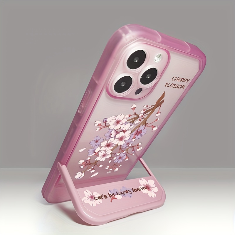 

Unique 3d Design Pink Sakura Tpu Phone Case - Perfect Fit For Iphone 14 Pro Max/13/12/11/x/xr/xsmax