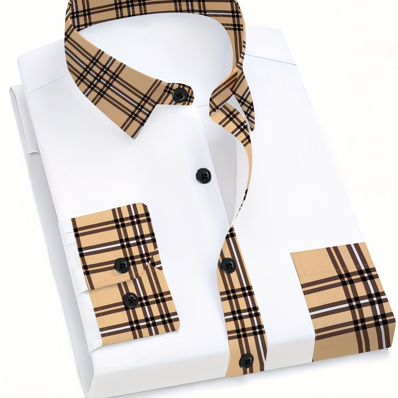 TEMU Men's Dress Shirt