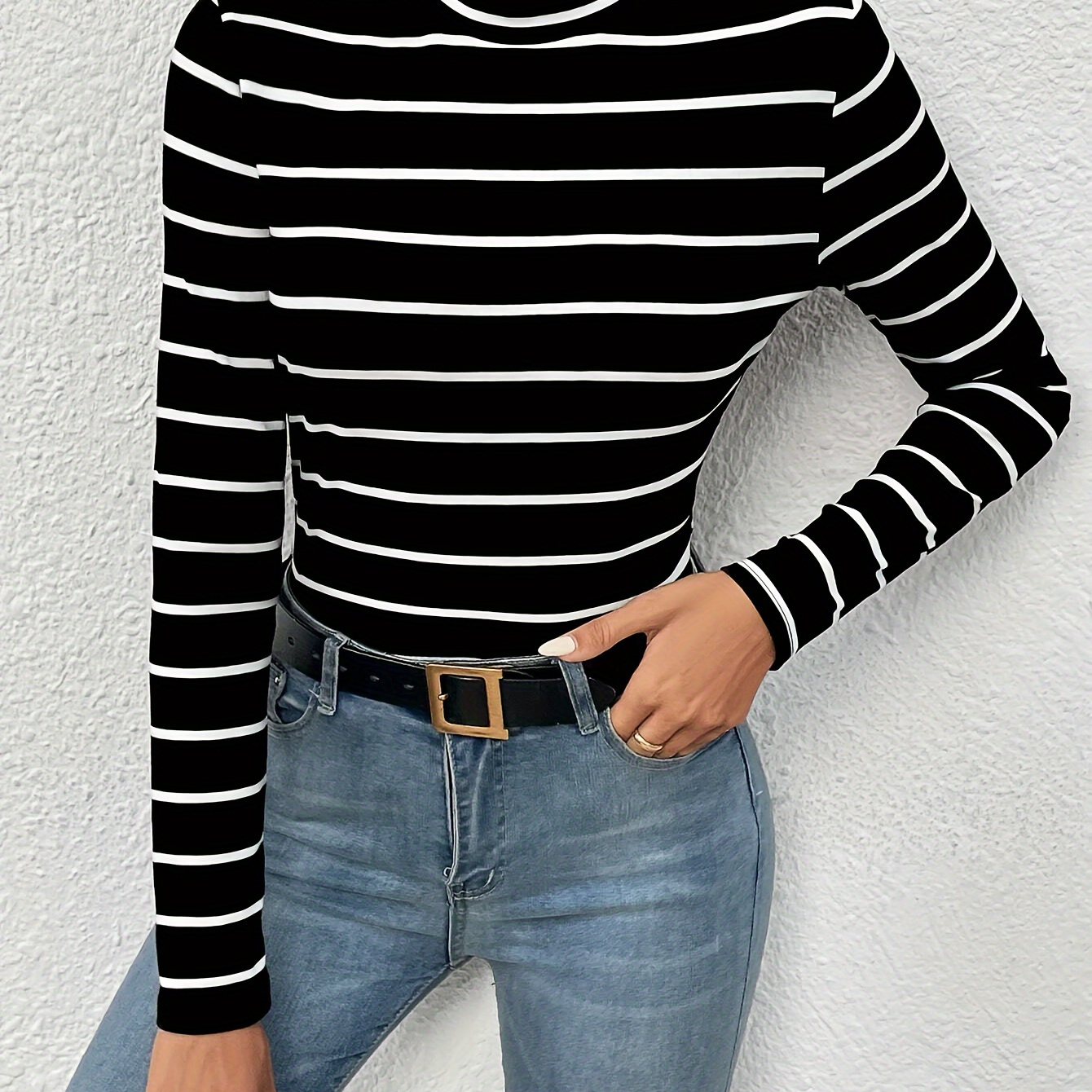 

Striped T-, Long T- For & Fall, Women's Clothing