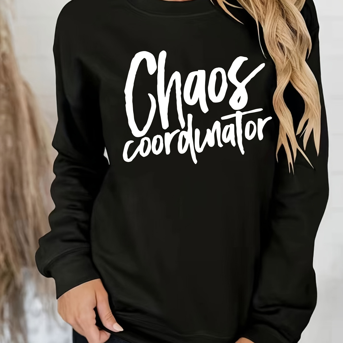 

Women's Plus Size Sweatshirts Autumn And Winter Long Sleeve Tops