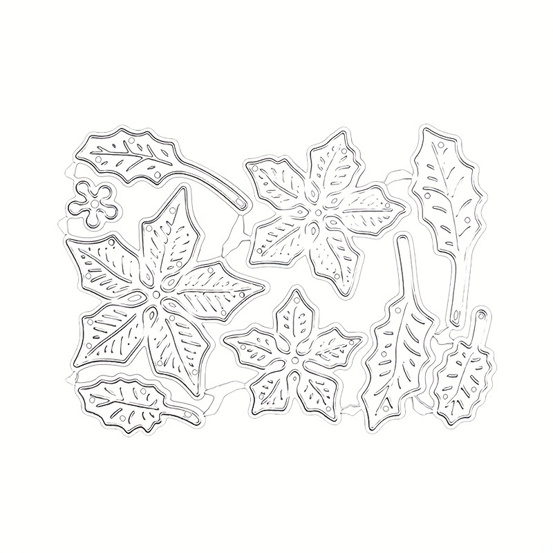 

Leaf Flower Embossing Die Cut Card Making Diy Scrapbooking Album Crafts