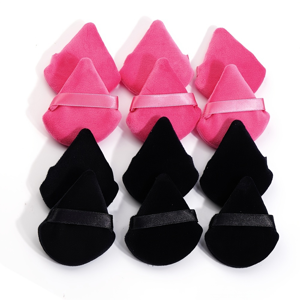 

Powder Puff 12 Pcs Face Soft Makeup Puff Triangle Powder Puffs: Perfect Valentine's Day & Birthday Gift For Girls & Women