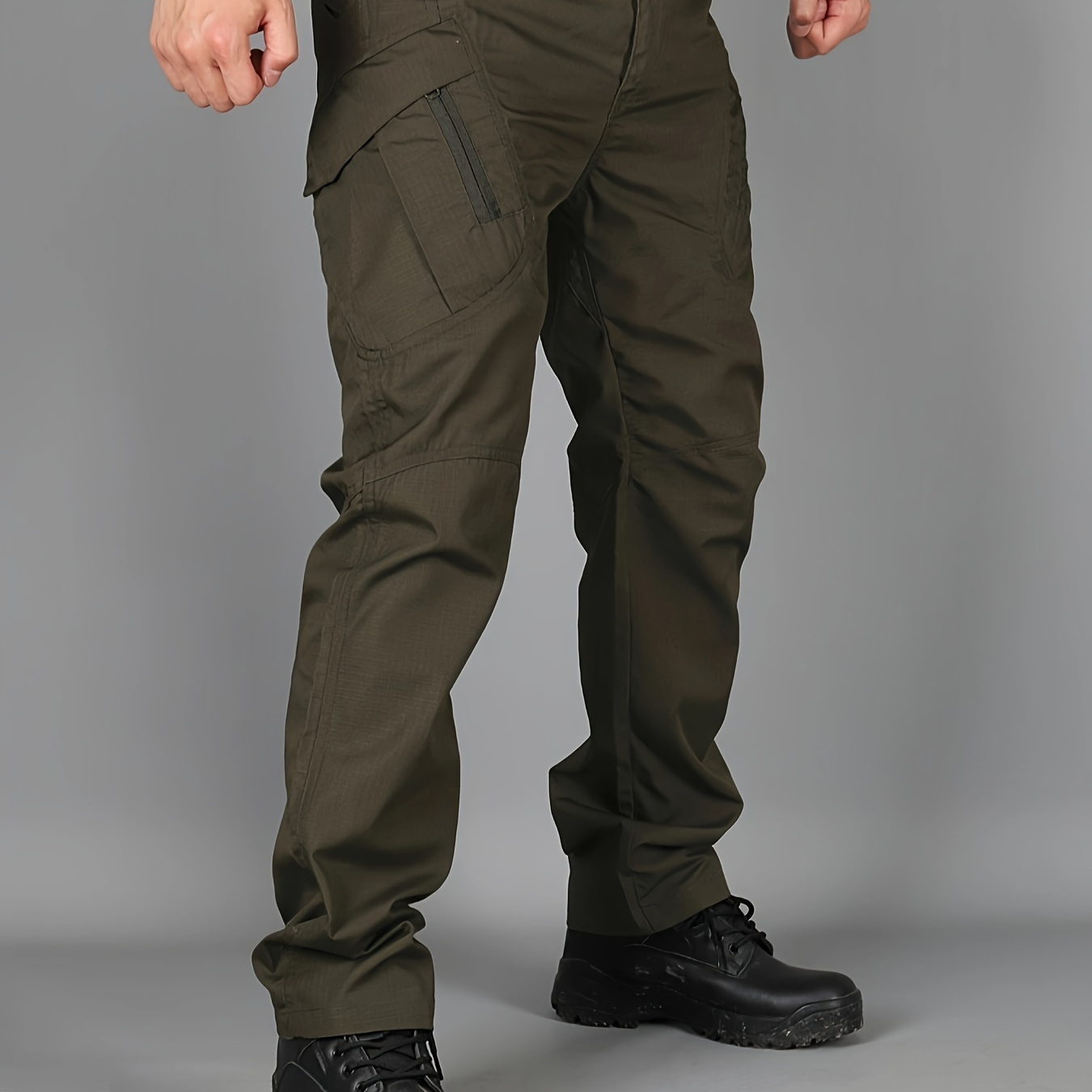 

Men's Tactical Cargo Pants, Waterproof Multi-pocket Outdoor Trousers For Hiking Camping And Mountaineering