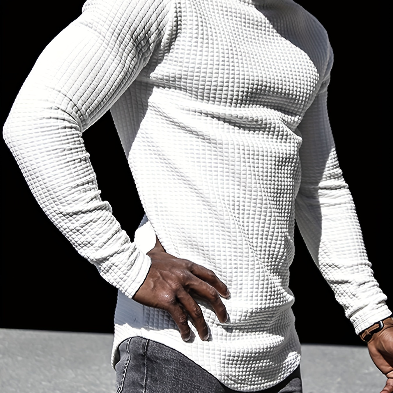 

Sports And Leisure T-shirt Men's Long-sleeved Autumn And Winter Solid Color Thickened Fitness Training Long-sleeved Outdoor Running Bottoming Shirt Top