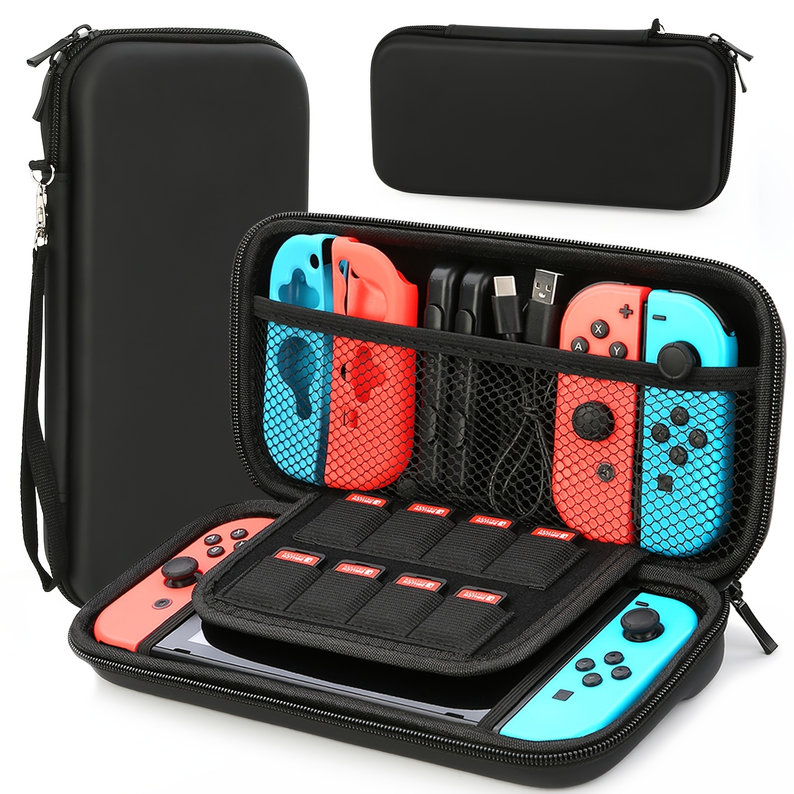 

Étui de protection rigide portable pour Nintendo Switch & modèle OLED pour transporter et protéger la console Nintendo Switch