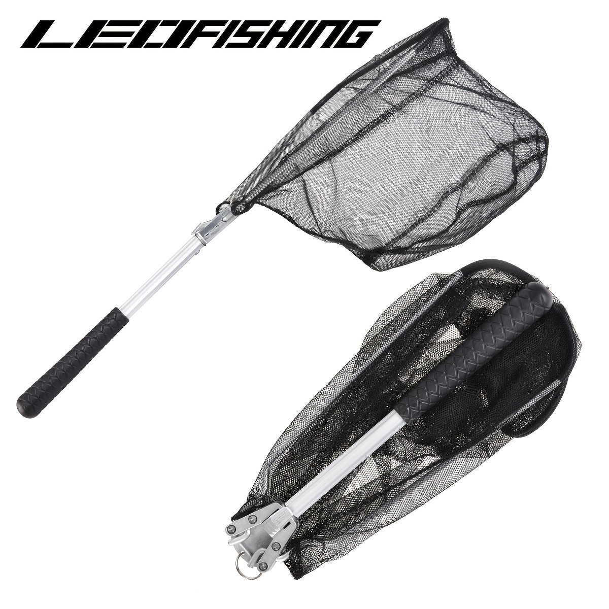 Portable Fishing Landing Net Telescoping Pole Handle Durable - Temu Canada