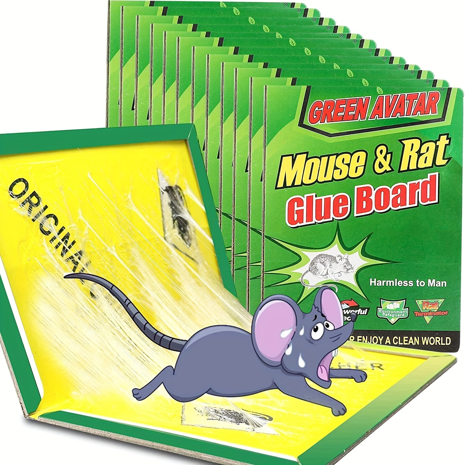 Mouse Trap Trigger Type Rat Trap With Paper Box Packaged For - Temu