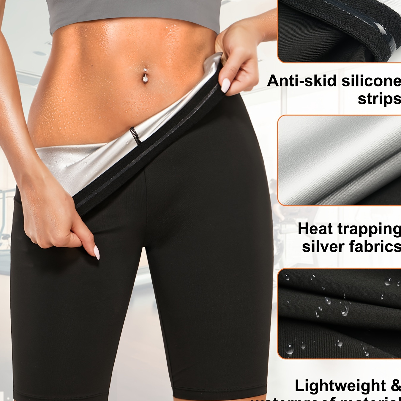 Tummy Control Shaping Shorts Lightweight Waterproof High - Temu Canada