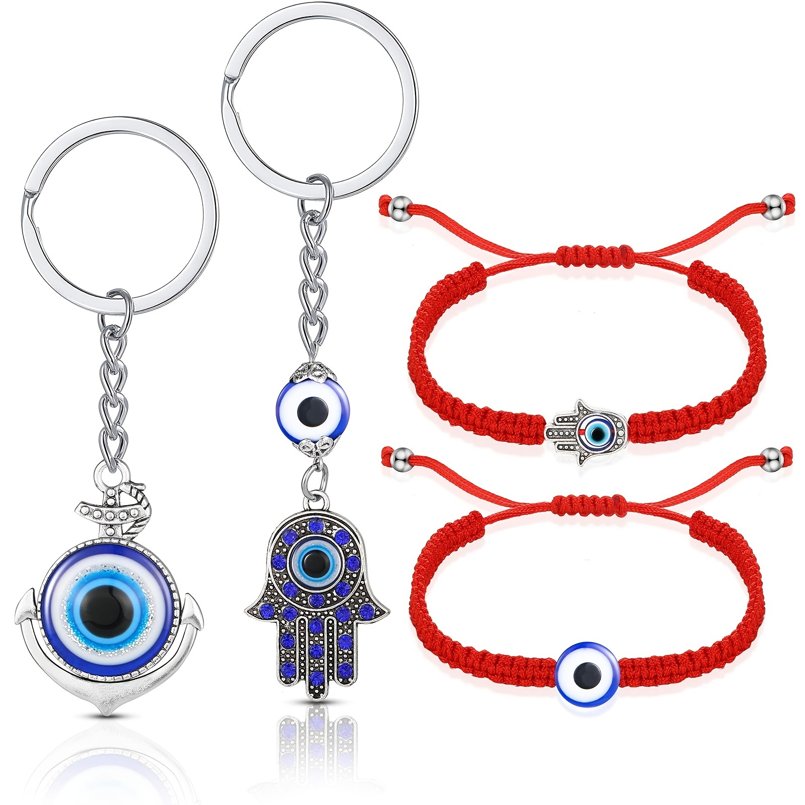 Acheter Porte-clés mauvais œil bleu turc, pendentif mauvais œil, perle,  bijoux de voiture