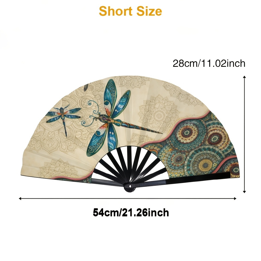 TEMU [ de Tendencia para Mujer] Plegable de Plástico con Geométrico Retro de , para Fiestas , Artículo de Moda para Decoración de Bar, Regalo de