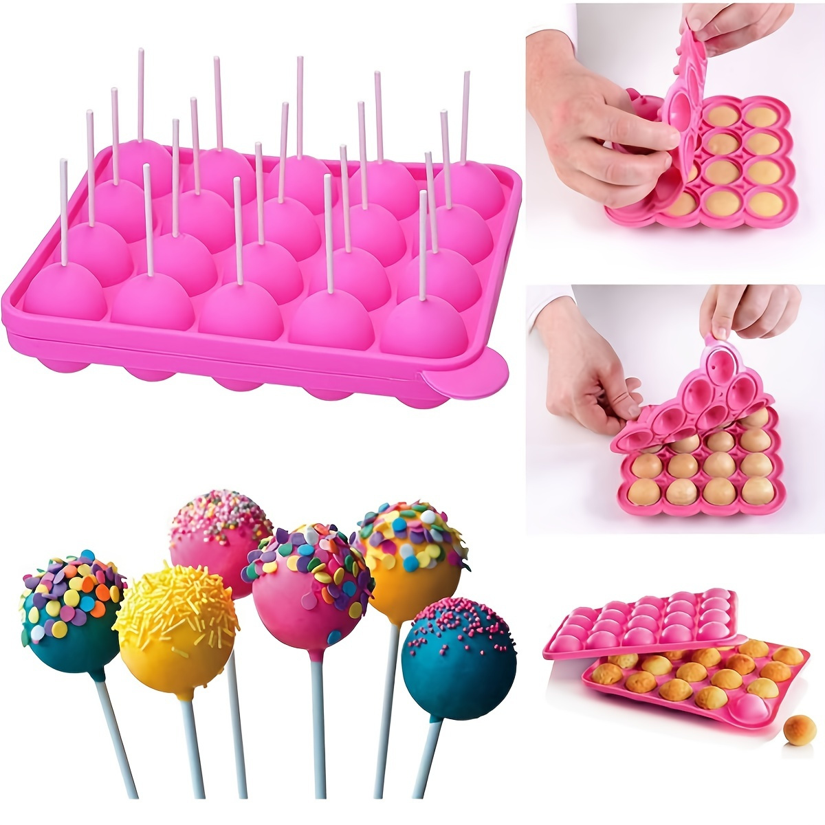 Food grade Plastic Lollipop Sticks For Cake Pops Lollies And - Temu