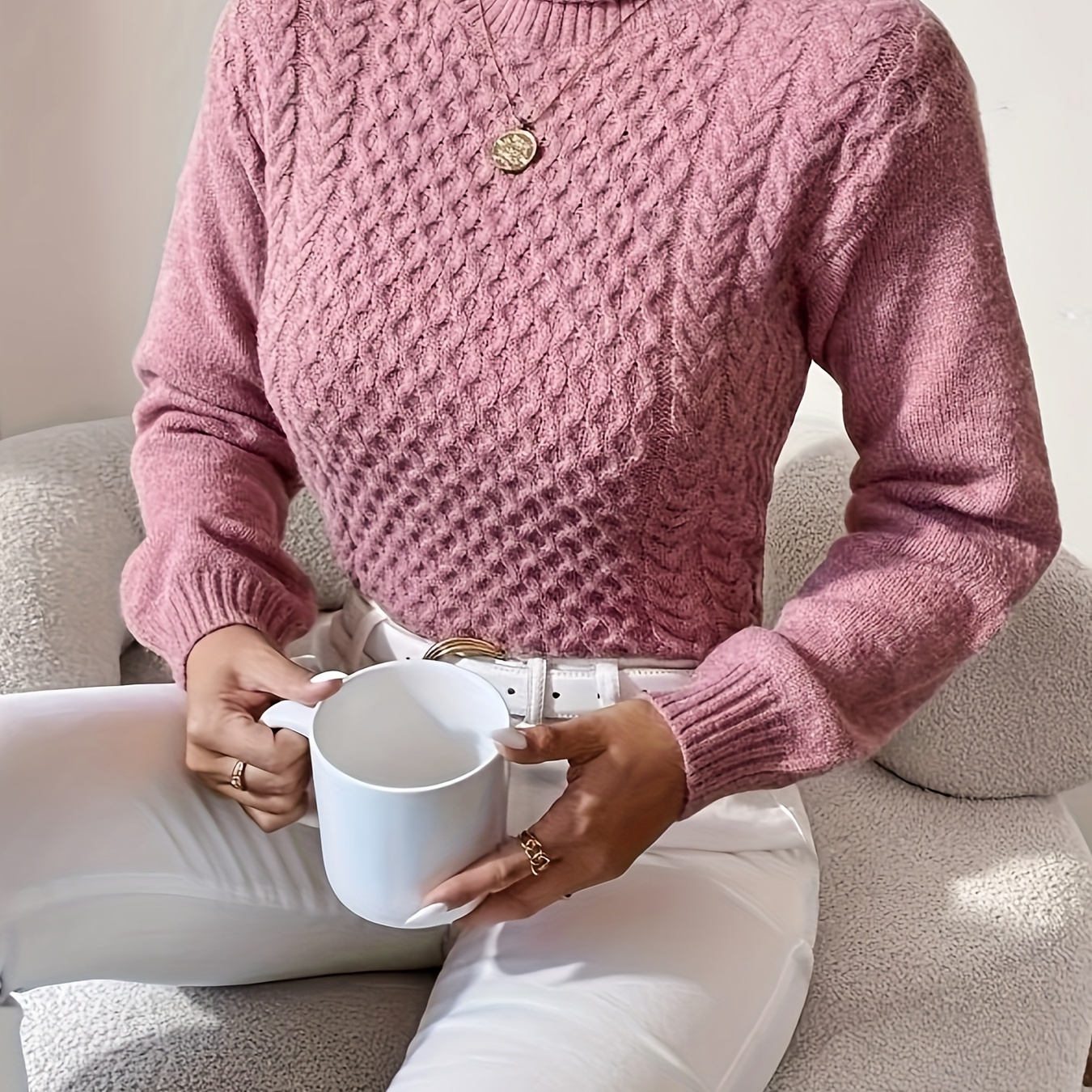 

's - Cable - Pullover ,