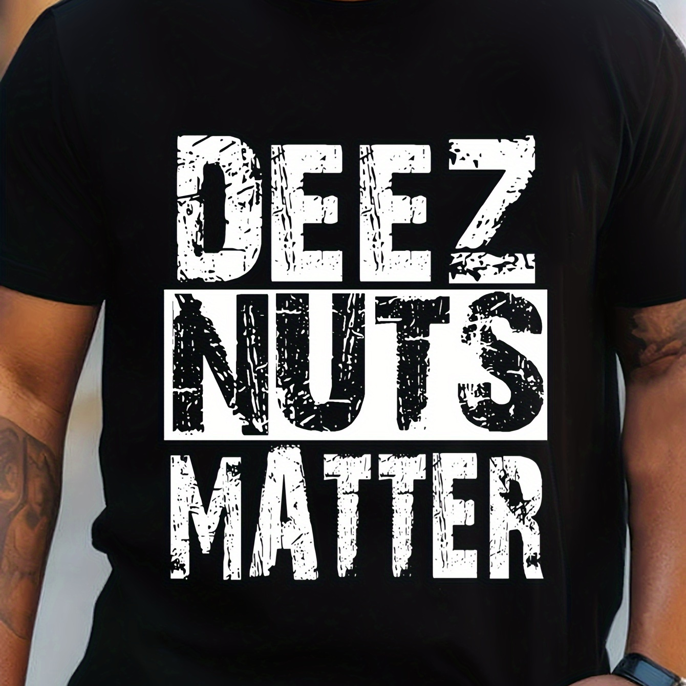 

My Recently Purchased Items Printed Nuts Matter Short Sleeved T-shirt